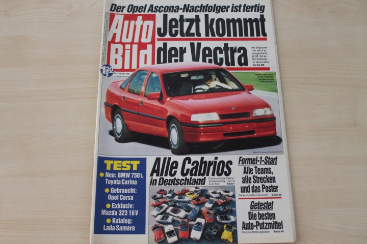 Deckblatt Auto Bild (13/1988)